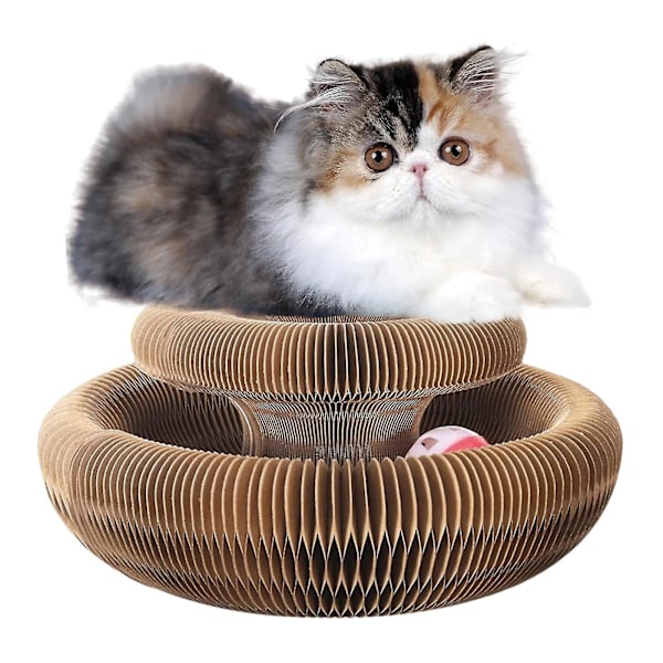 Taianomainen elin Cat Scratching Board Cat Ball Adventure Ultimate Interactive Mental Physical Exercise Indoor Cat Toy -JRZD
