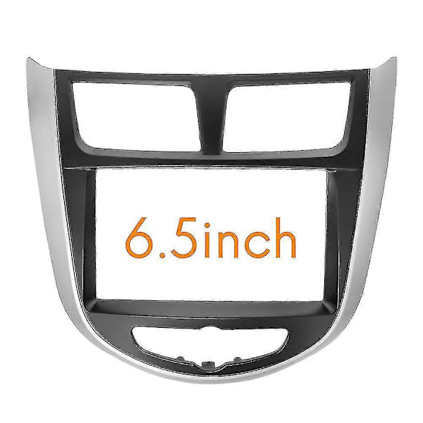 7 / 6,5 tommers 2 Din bil dashbord ram radio fascia mp5 adapter panel for I-25 / Accent / / 2010+