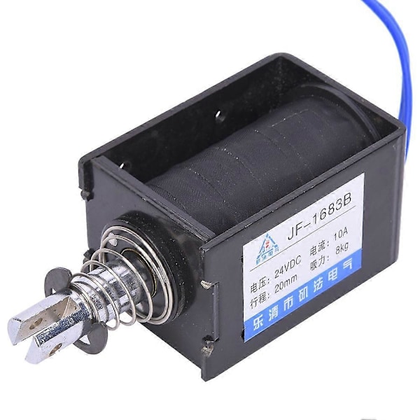 JF-1683B Push-Pull Typ DC-Solenoid Elektromagnet 78,4N 24VDC 20mm Slaglängd