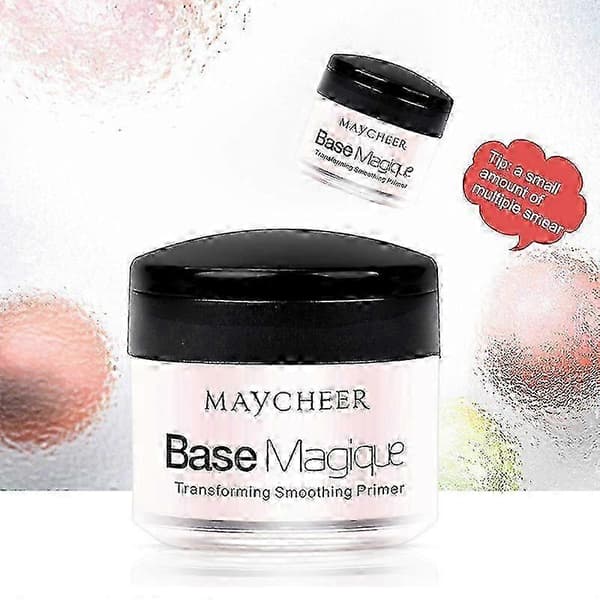 3X Sminkeprimer Krem Porer Usynlig Sminkebase Ansiktsprimer Glatter Ut Rynker Concealer