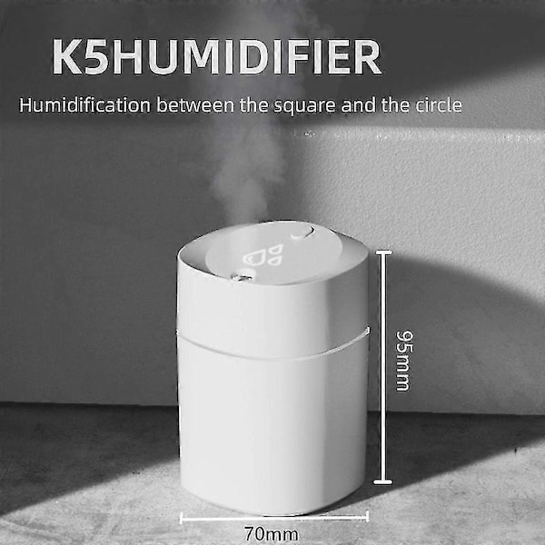 Aromaterapi Luftfugter Bil Mini Desktop USB Husholdning Virksomhed Sød Kæledyr Lydløs Gave Luftfugter