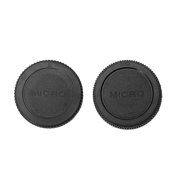 Bakre Objektivhette for Olympus Panasonic Micro 4/3 Kamerahus & EF Objektiv Erstatning a