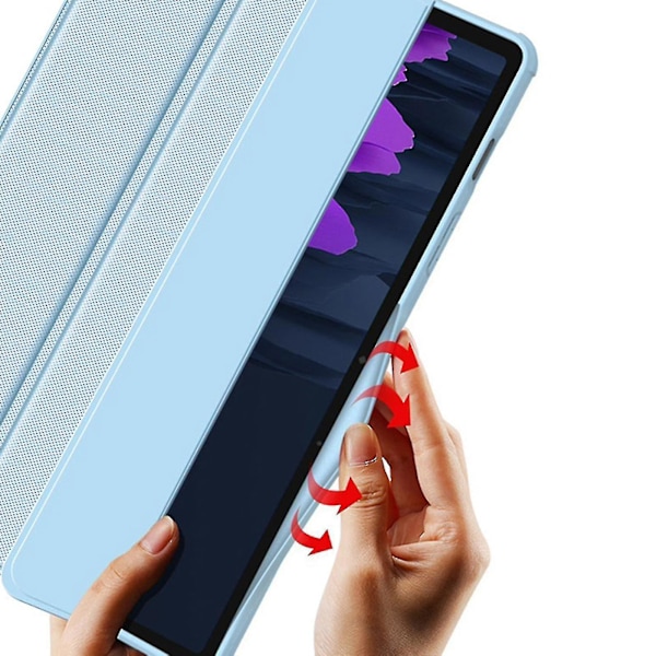 Tpu Tablet Bakholder Slank Blyantveske Auto Sleep / Wake Deksel For S8 Serie (Størrelse, farge: Svart-s8