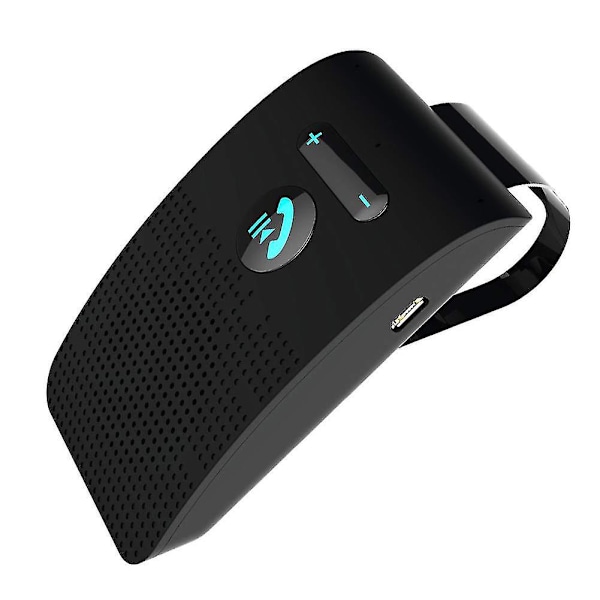 Bluetooth-autonäyttö langaton Bluetooth4.2 kaiutinpuhelin handsfree-autonäyttö aurinkosuojan kiinnityskaiutin