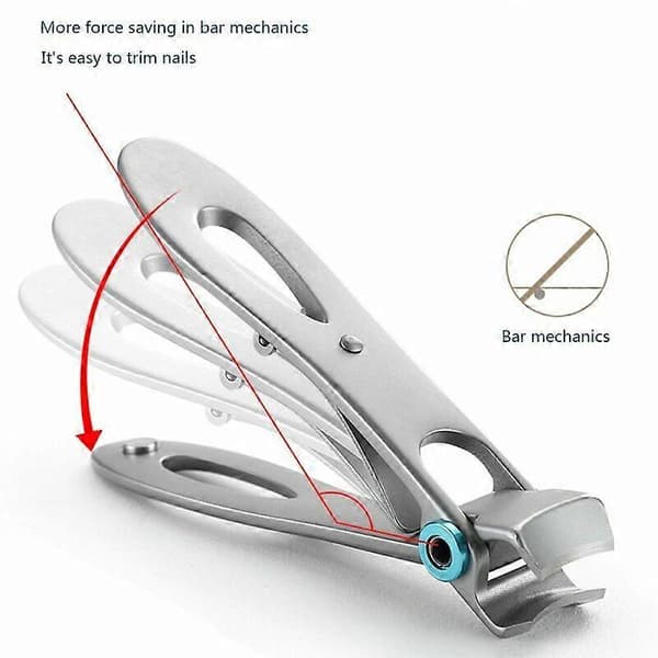 Vianys Proclip, Dotmalls Clipmaster Pro, Rustfrit Splashless Negleklipper silver l