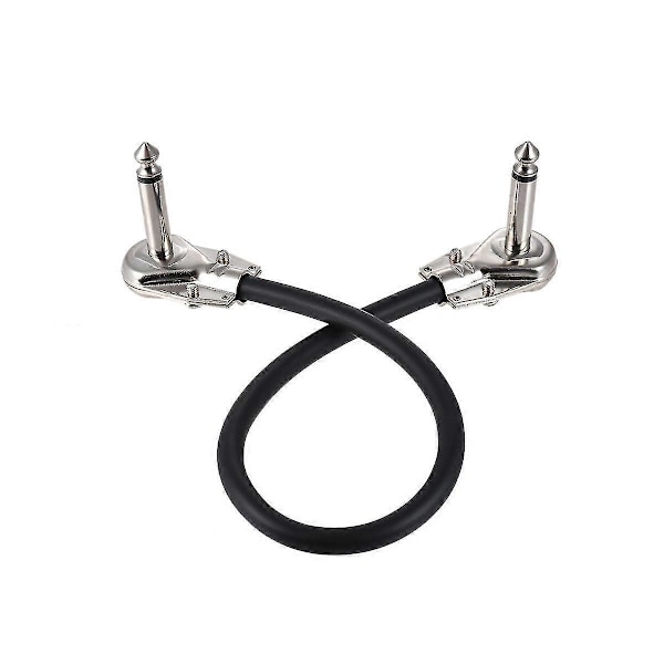 6-pak 12 tommer Guitar Patch Kabler, Akustisk Instrument Guitar Kabler, Duckhead Effekt Kabler