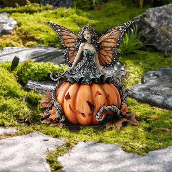 Boheemi Fairy-kukkaistutuskoriste, 2D Fairy Garden -istutuslisävarusteet, Fairy Garden -hahmot ruukkukasveille ja puutarhan pihapiirin nurmikon koristeluun k7