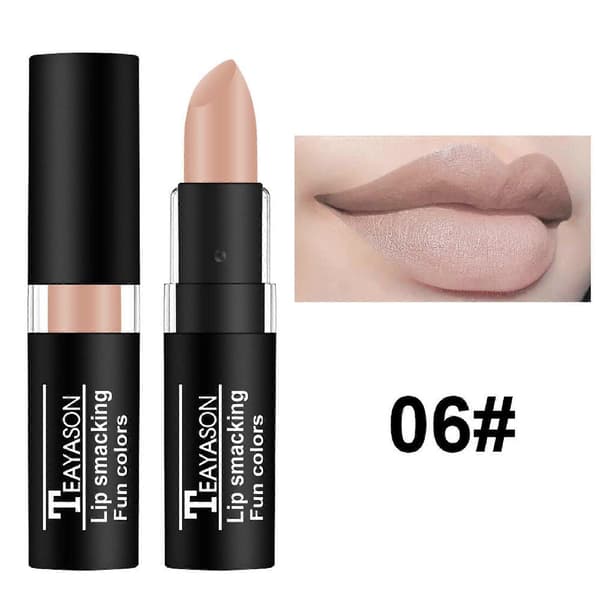 Mørk Læbestift Hvid Nøgen Farve Halloween Kreativ Makeup Retro Læbestift f