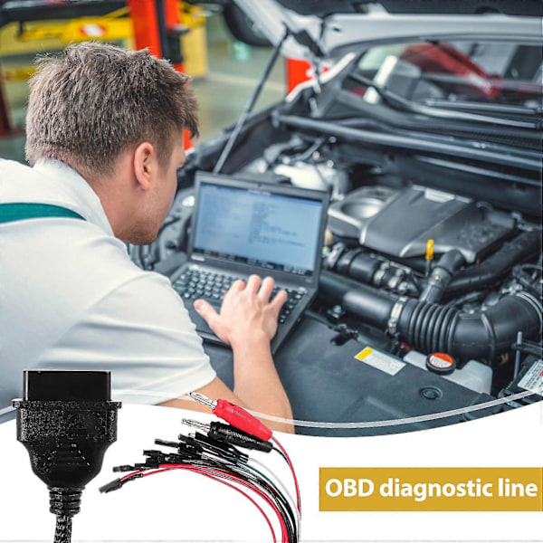 Bil Mpps V18 Version V18.12.3.8 Breakout Tricore Kabel Ecu Programmering Multi-connector Obd 16pin Bænkstift Kabel