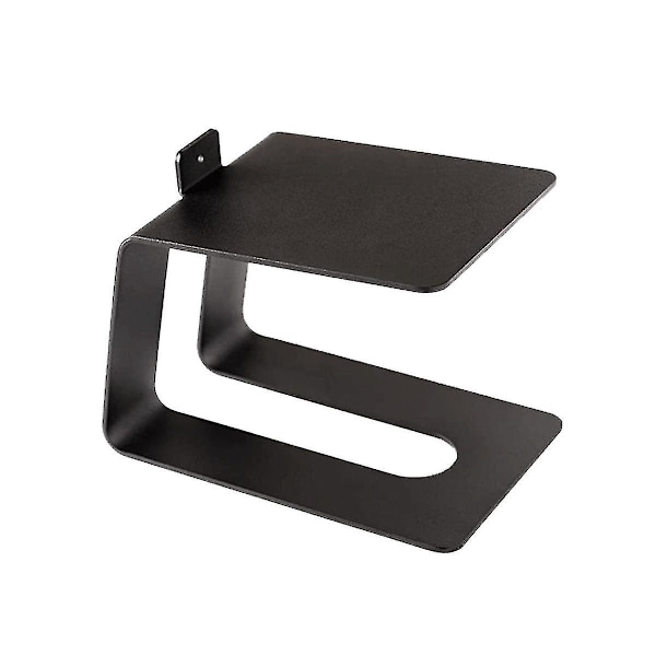 Metall skrivebordshøyttalerstativ Anti-vibrasjons bordplateholderbrakett In-cline-design for bedre lyd 5. mai 30