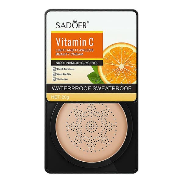 Sadoer C-vitamiini sienityyny 01# luonnollinen väri 20g A