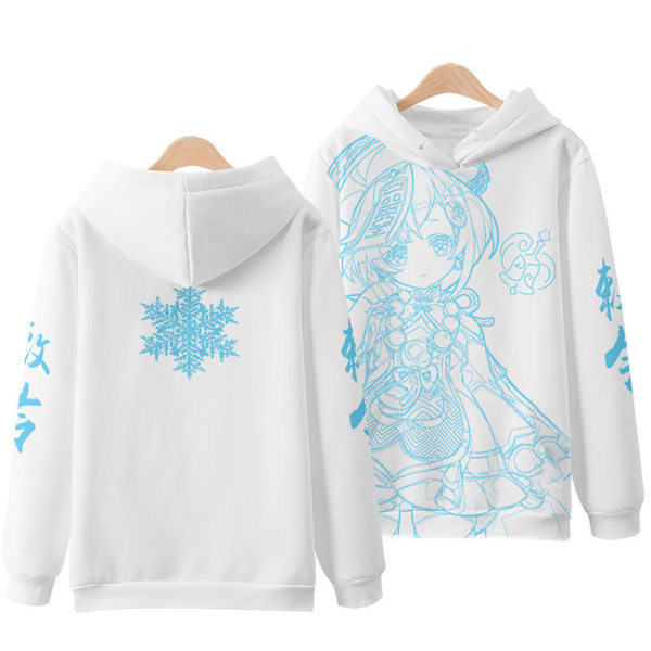 2023 ny Genshin animation perifer ungdom par sweatshirt Genshin Impact pullover hoodie