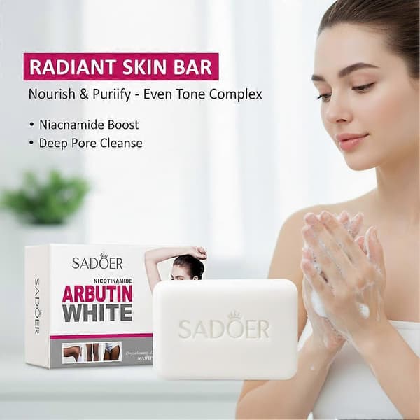 Sadoer Brightening Soap - Nikotinamid & Svavel - 100g