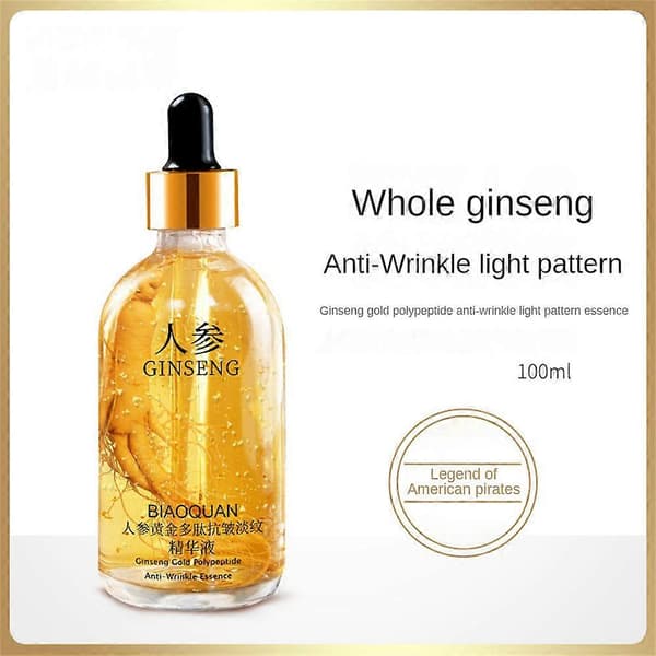 1-5x Ginseng Gold Polypeptide Anti-aging Essence Ginseng Anti-rynk Essence 3PCS