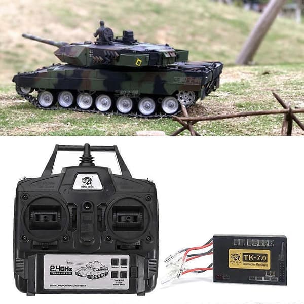 2,4 GHz RC Modelbil Dele til Børns Legetøjs Fjernstyret Tank Tilbehør b