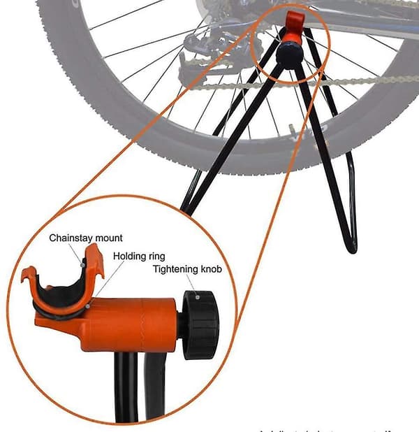 Cykelstativ Cykelgulvstativ Til Racercykel