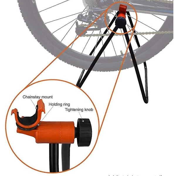 Sykkelstativ Sykkelgulvstativ For Racer Sykkel