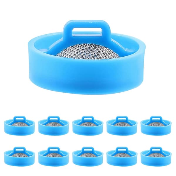 10 stk Mesh Innløpsventilfilter Automatisk Vaskemaskin Vanninnløpsventil Sil Leveranse