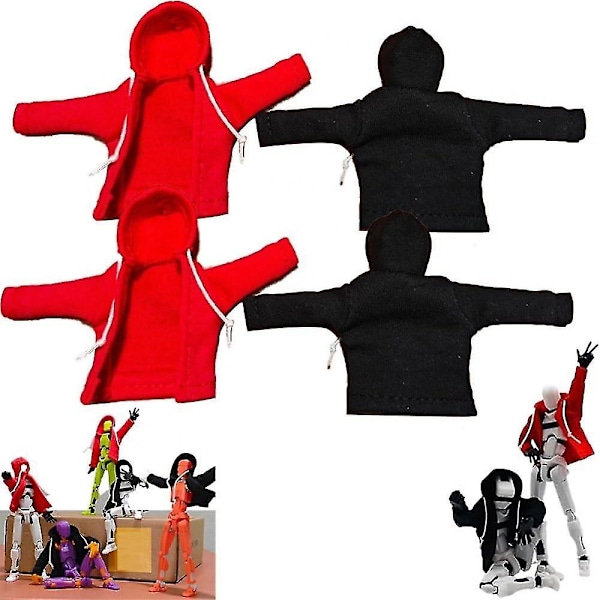 Limited Edition - Hoodie Dummy13 Magnetic Action Figure Set, T13 Action Figure Set, 3d Printed Multi-jointed Posable Robot With Stand, Cool Desktop To