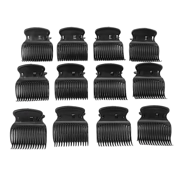 Moderne hårruller clips til kvinder og piger - 12 stk. varme rulle clips varmeisolering hårbeskyttelse