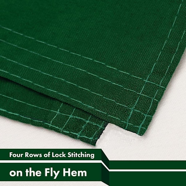 Pakistans flagg | 3x5ft | LiteWeave Pro Series trykt 150D polyester | Flagg, innendørs/utendørs, klare farger, messingmaljer, tykkere og mer holdbar enn