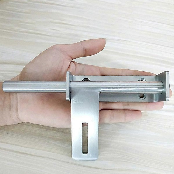 Ruostumattomasta teräksestä valmistettu pultti 304 Heavy-Duty vasen ja oikea pultti Liukuva pultti Oven lukko Salpa