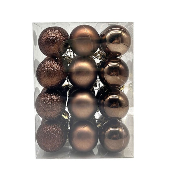 Julepynt 3cm Juletre L Kule Henge Hjem Fest Ornament Dekor b