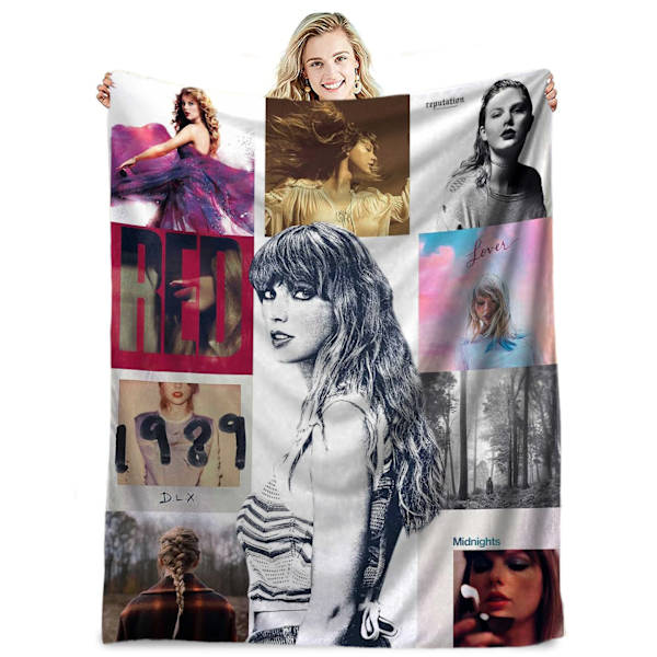 Berømt sanger flanell teppe Taylor Swift gave teppe klimaanlegg teppe lur teppe teppe teppe kjendis teppe 100*150cm