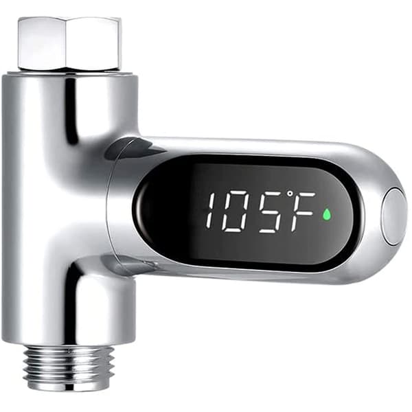 Brusesensor, 0~100  Babybadetermometer Med 360 Graders Rotationsdisplay Led Digital Display Brusesensor