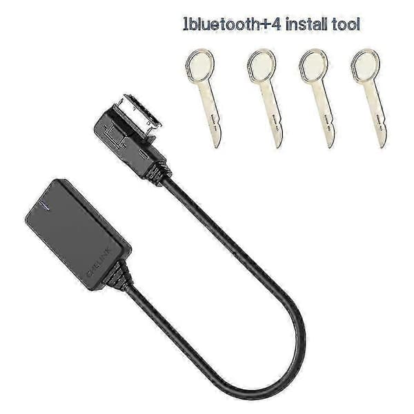 Ami Mmi Mdi Trådløs Aux Bluetooth-adapterkabel Lyd Musikk Auto Bluetooth For A3 A4 B8 B6 Q5 A5 A