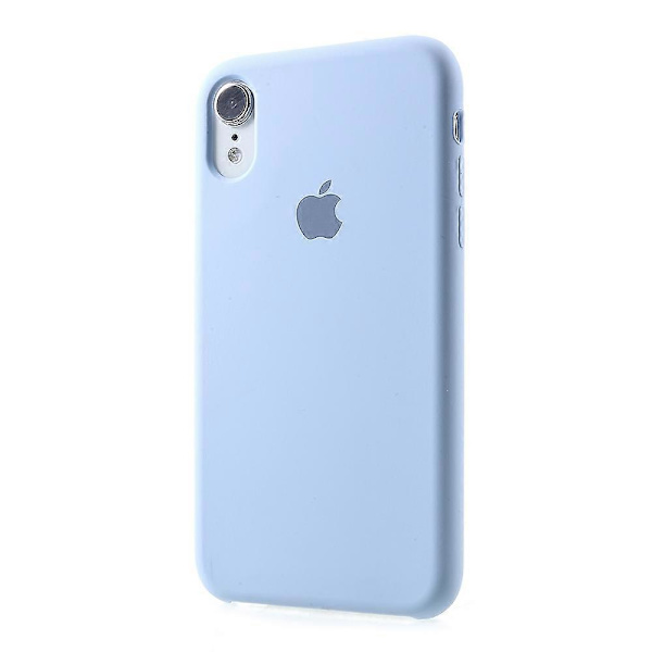 1:1 Skal för iPhone XR 6.1 tum Solid Silikon Silkeslen Bakstycke style e
