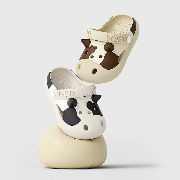 Sommarsandaler för barn 2023, babyskor med mjuk sula, grottaskor för pojkar och flickor, söta trendiga Baotou-ko-antislip-sandaler khaki 19cm(190)