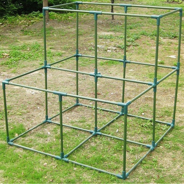 20 stk Drivhusrammeforbindelser 11 mm, Plast PVC Byggeforbindelse, Stokkforbindelse for Hagekonstruksjon