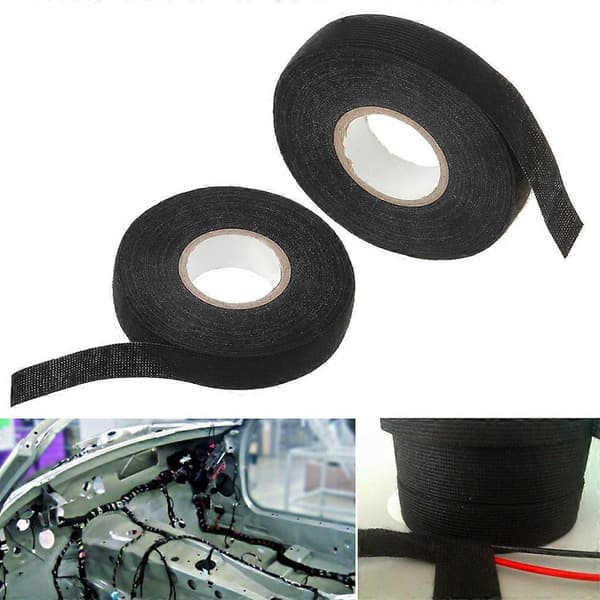 1 st 19mm Bil Auto Kabelhärda Tejp Lim Kabelskydd