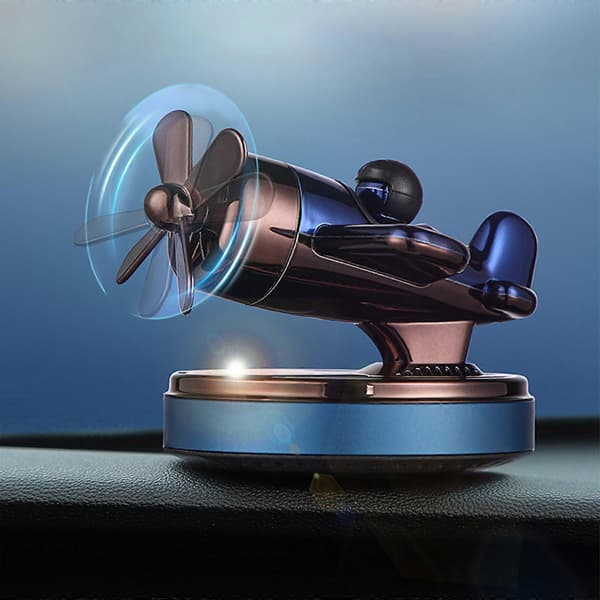 Sød Pilotmand Biludluftnings Solenergi Luftfrisker Indretning blue