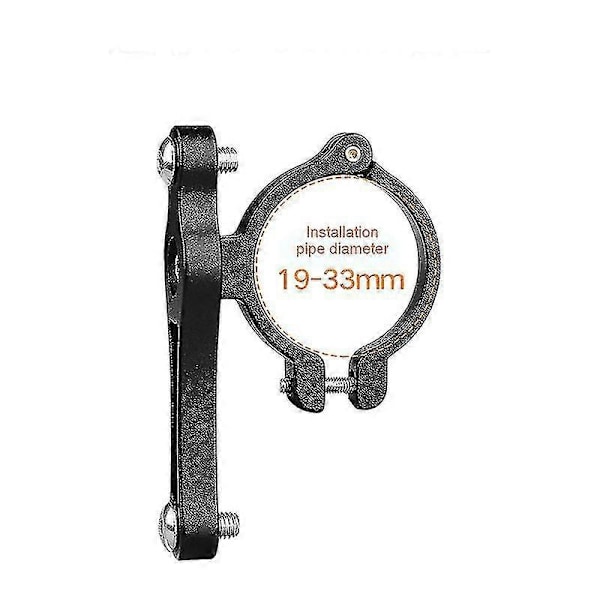 Sykkelkoppholderadapter Sykling Vannflaskebur Sykkel Drikkestativ Holder Adapter (1 stk, Svart)