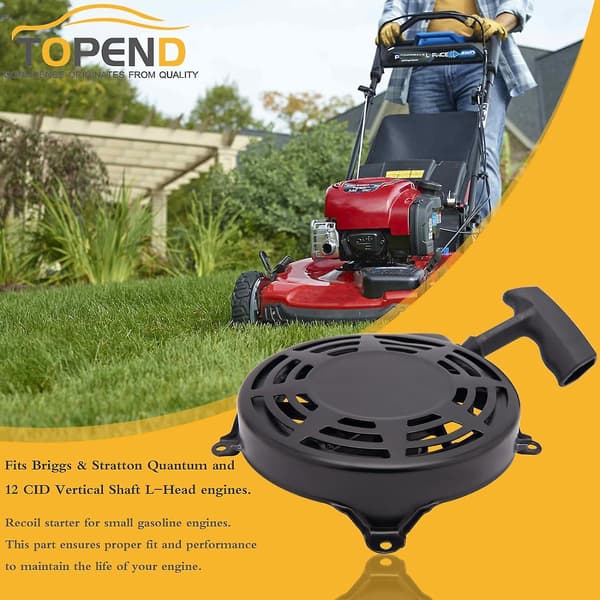 497680 Tilbagefjederstarter-sæt | 497680 Tilbageviklingstarter | Tilbagevikling Tilbagefjederstarter Kompatibel med Briggs and Stratton 497680 6.75 Motor Oregon 31-068 og