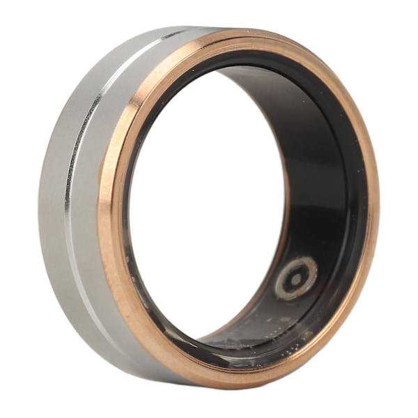 Smart ringe til mænd og kvinder, fitness tracker vandtæt sundhedstracker ring til blodoxygen, tryk, skridttæller, hjertefrekvens og søvnsporing, Comp 0.72in or 18.2mm