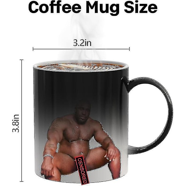 Personlig magisk mugg färgförändrande kaffemugg kopp Tao W -GSL style 1