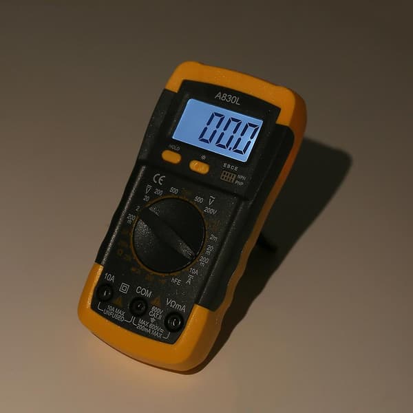 Håndholdt LCD Digital Multimeter A830L AC/for DC Spænding Strøm Modstandstest