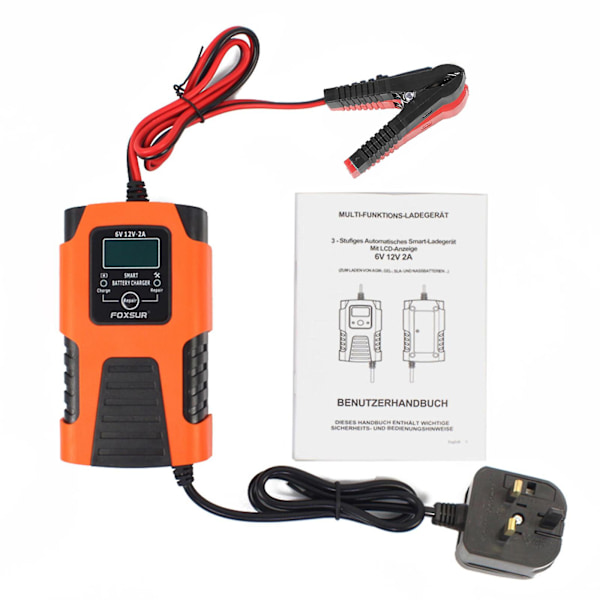 12V 6V Bil Motorcykel Jump Starter Bærbar Vedligeholdelses Strøm Batterilader red us