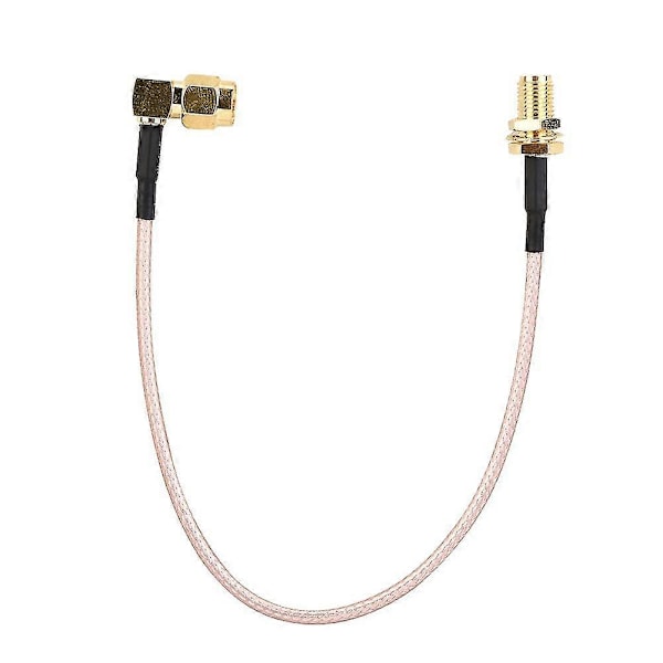 SMA Koaksialt RF Kabel SMA Hun til Retvinklet SMA Han RF Jumper Kabel 20cm