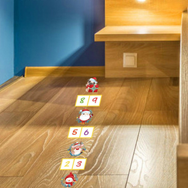 DIY Hopscotch-peli Tarrat Lattiatarrat Opettavainen Oppimisleikki Alue