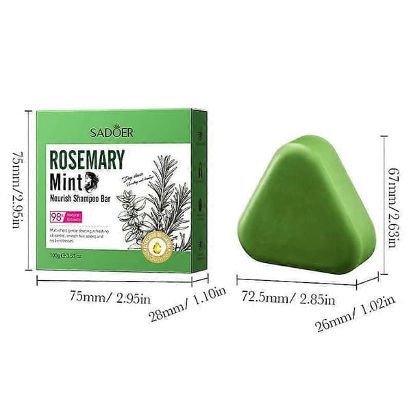 SADOER Rosmarin Mynta Schampokaka 100g