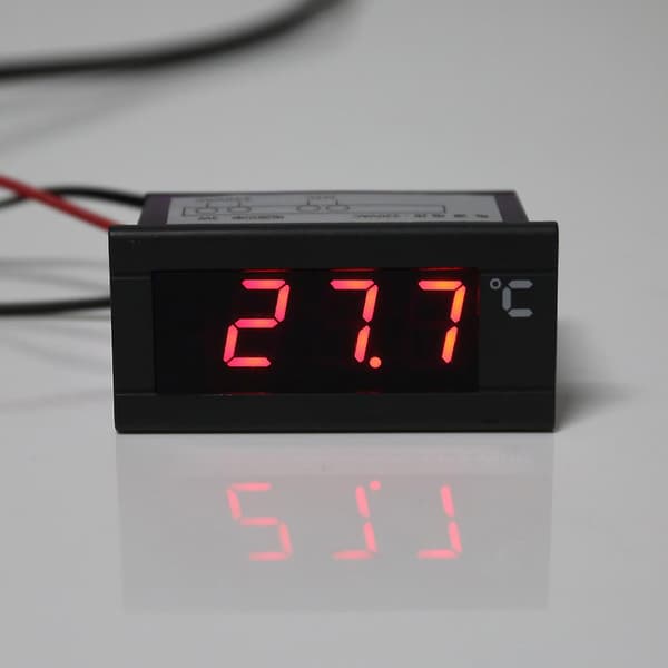 Digital Indbygget Termometer Køleskab Fryser Temperatur Display Panel