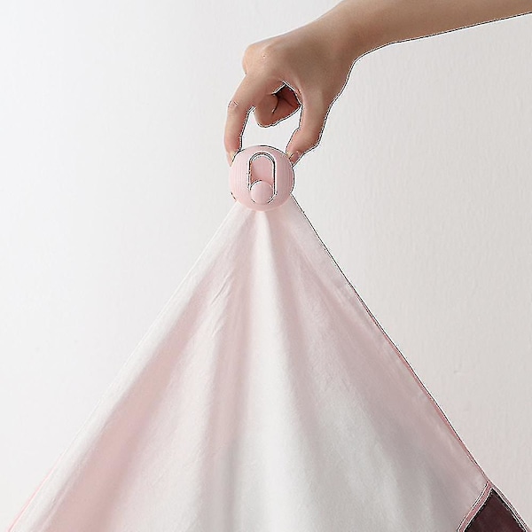Quilt Needle-free Fixer Clips Durable Practical Bed Quilt Sheet Cover Fixing Clip6pcs-pink ZD JU
