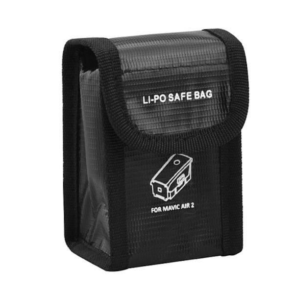 Rea-utgåva Lipo Safe Batteri Explosionssäker Skyddspåse för Dji Air 2S Drönarbatteri Förvaringsväska