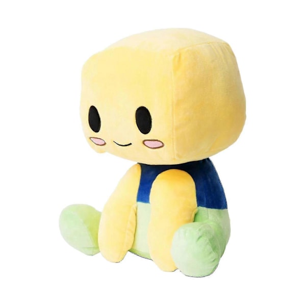 Blox Buddies Plys, 12\" Blox Buddies Noob Buddy Plushie Legetøj Til Fans Og Venner Smukt Plys Dukkegaver brown with hat