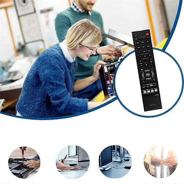 Erstatning FSR145 ZR15250 Fjernkontroll for MusicCast Sound Bar Fjernkontroll FSR145 ZR15250 YSP-5600