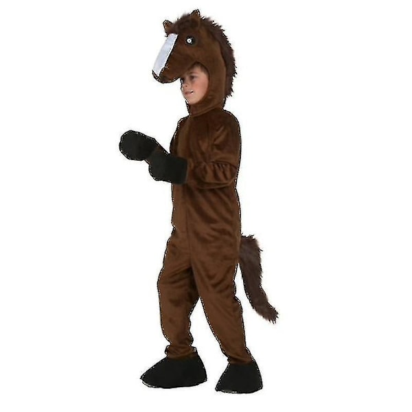 Barnekostyme - Hest - Brun - Superb Ded -GSL m